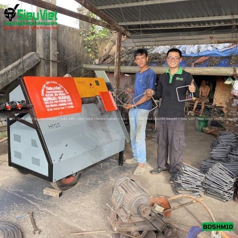Máy bẻ đai sắt tự động BDSHM10 Việt Nam (Điện 220V, Dân Dụng)