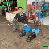 (Cho Thuê Ngày) Máy cắt sắt cầm tay phi 6-32 CTL32N Nhật Bản - Điện 220V, 1 Pha