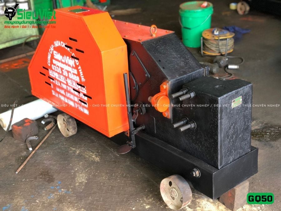 (Cũ) Máy cắt sắt GQ50 Trung Quốc - Điện 380v, 3 Pha