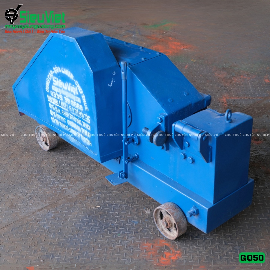 (Cũ) Máy cắt sắt GQ50 Trung Quốc - Điện 380v, 3 Pha