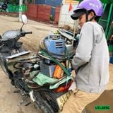 (Cũ) Máy uốn sắt cầm tay phi 16-32 UTL32SC Nhật Bản - Điện 220V, 1 Pha