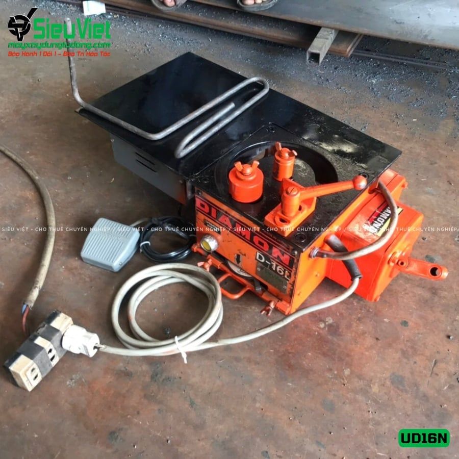 (Cũ) Máy uốn sắt UD16 Nhật Bản - Điện 220v, 1 Pha (Loại 2)