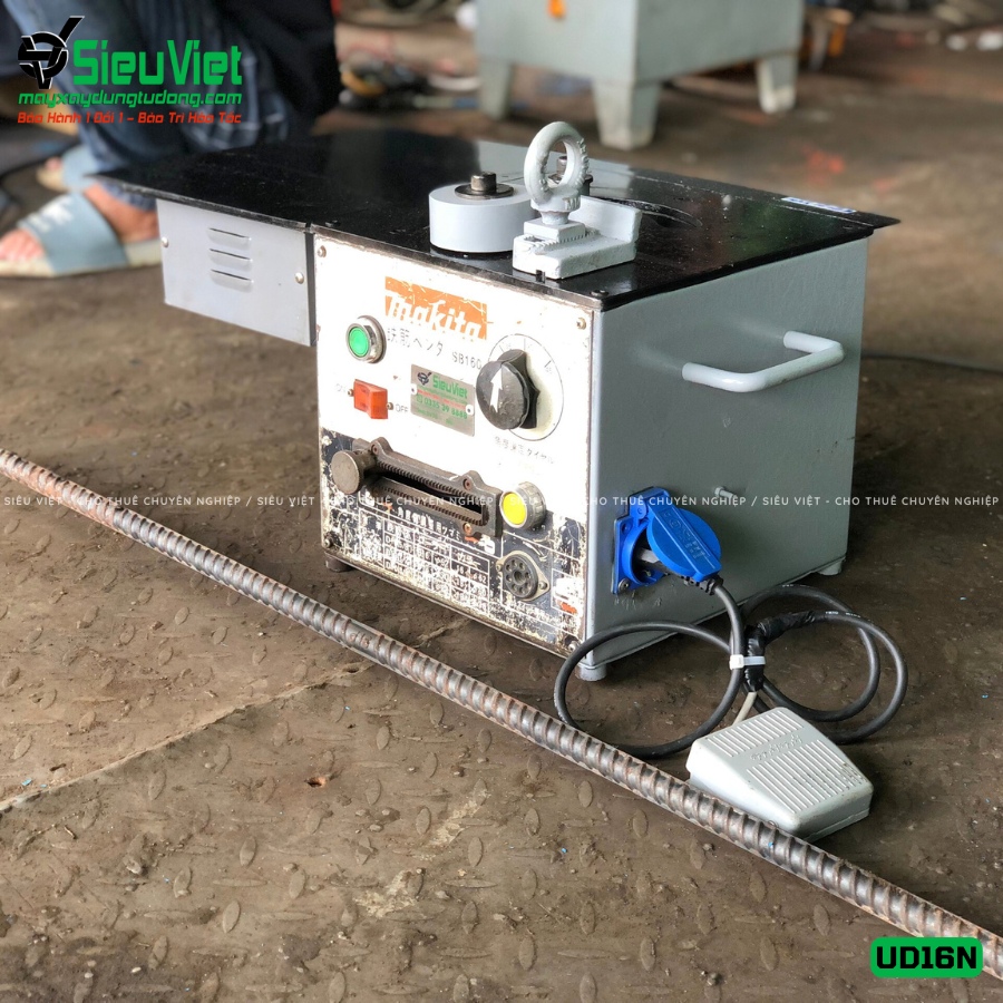(Cũ) Máy uốn sắt UD16 Nhật Bản - Điện 220v, 1 Pha (Loại 2)