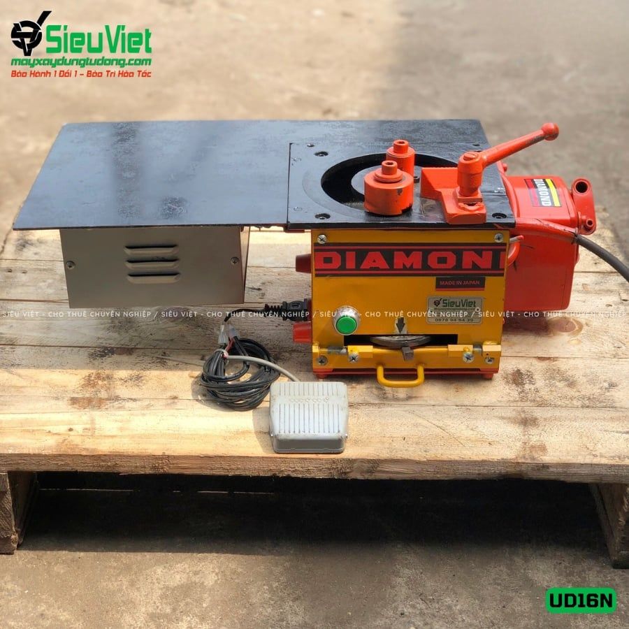 (Cũ) Máy uốn sắt UD16 Nhật Bản - Điện 220v, 1 Pha (Loại 2)