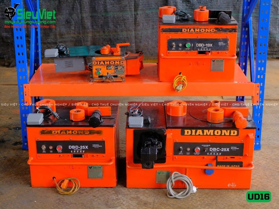 (Cũ) Máy uốn sắt UD16 Nhật Bản - Điện 220v, 1 Pha (Loại 2)