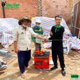 (Cũ) Máy uốn sắt phi 25 UD25 Hàn Quốc - Điện 220V, 1 Pha (Loại 2)