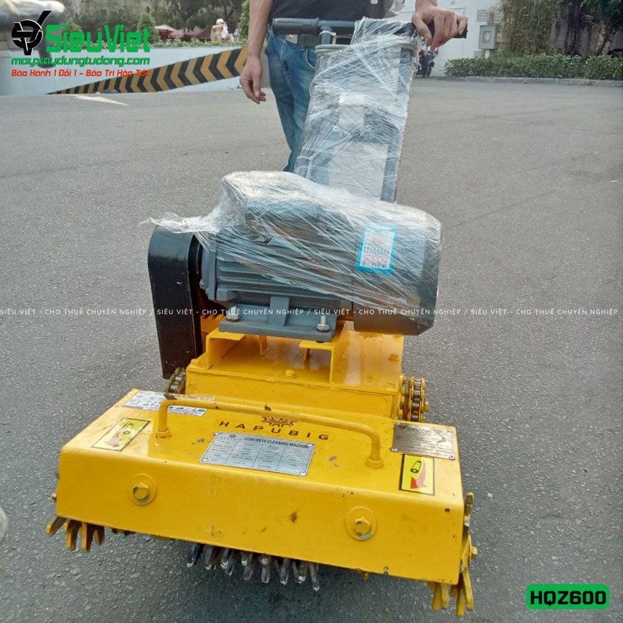 Máy băm nền bê tông HQZ600 - Điện 380v, 3 pha