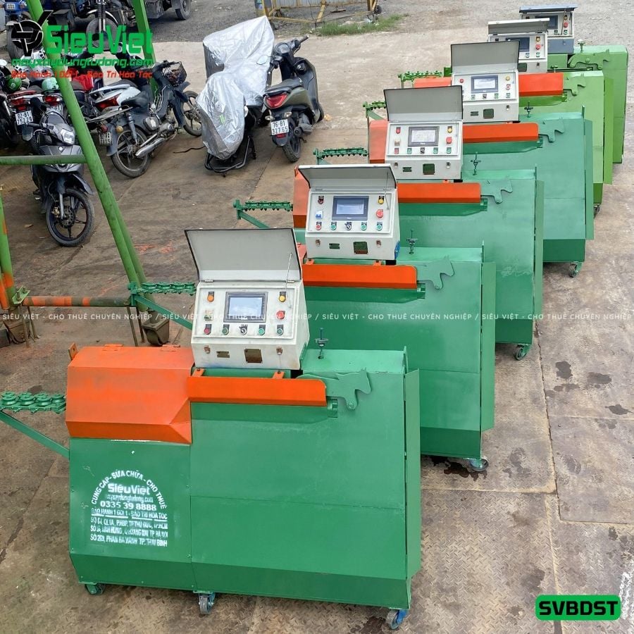 Cho thuê máy bẻ đai sắt tự động - Năng suất cao, giá tốt, giao nhanh