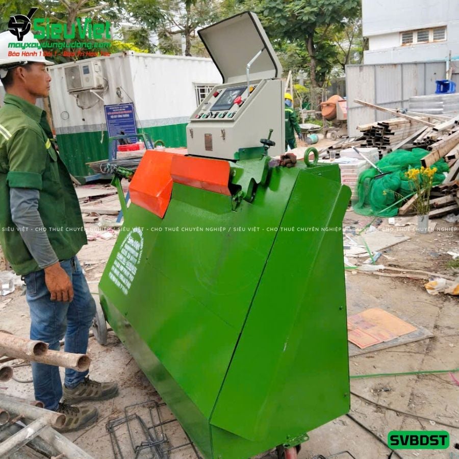 Cho thuê máy bẻ đai sắt tự động - Năng suất cao, giá tốt, giao nhanh