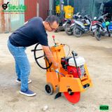 Máy cắt bê tông Vifuco KC12, động cơ Honda GX160