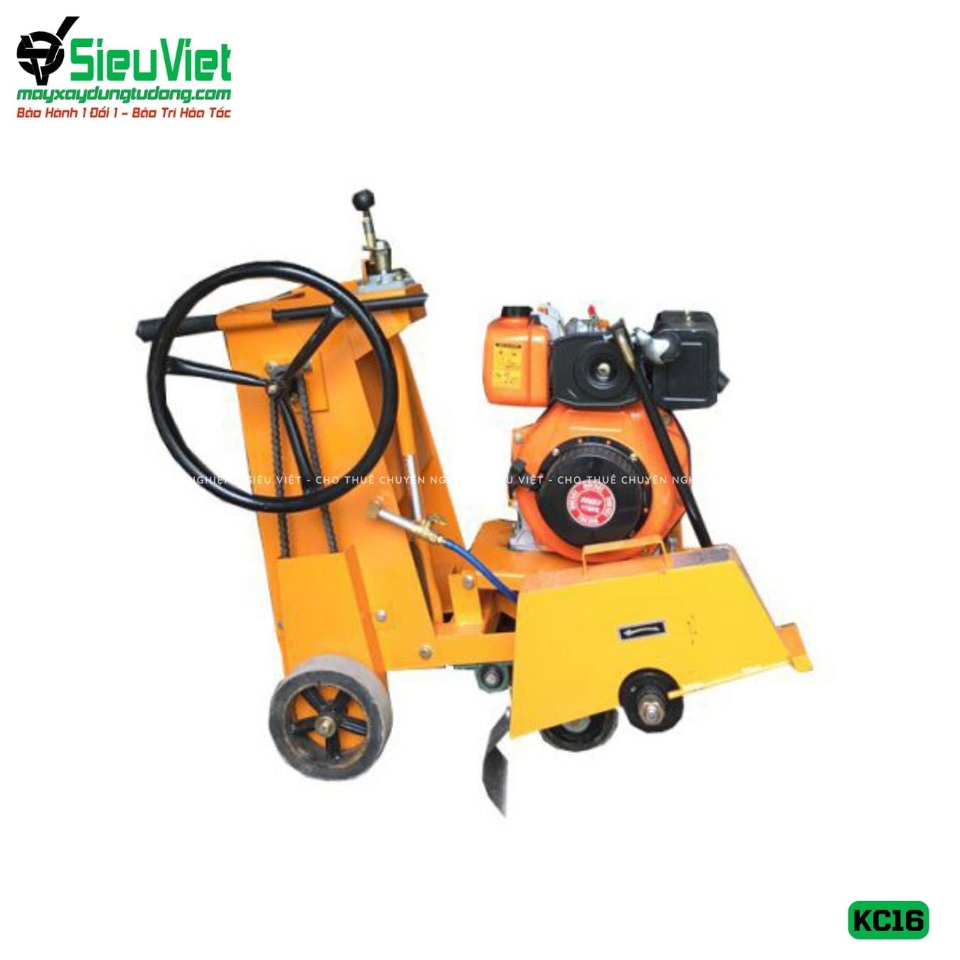 Máy cắt bê tông Vifuco KC16, động cơ Honda GX390