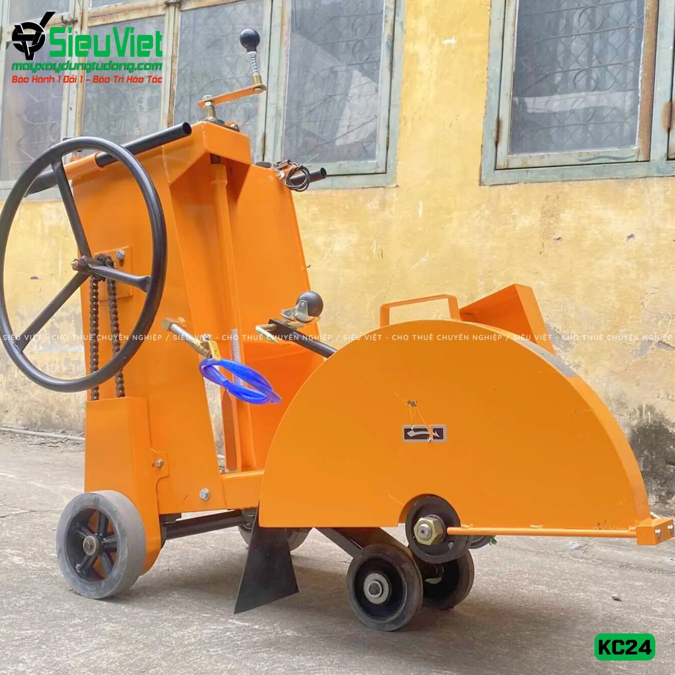Máy cắt bê tông Vifuco KC24, động cơ Honda GX390