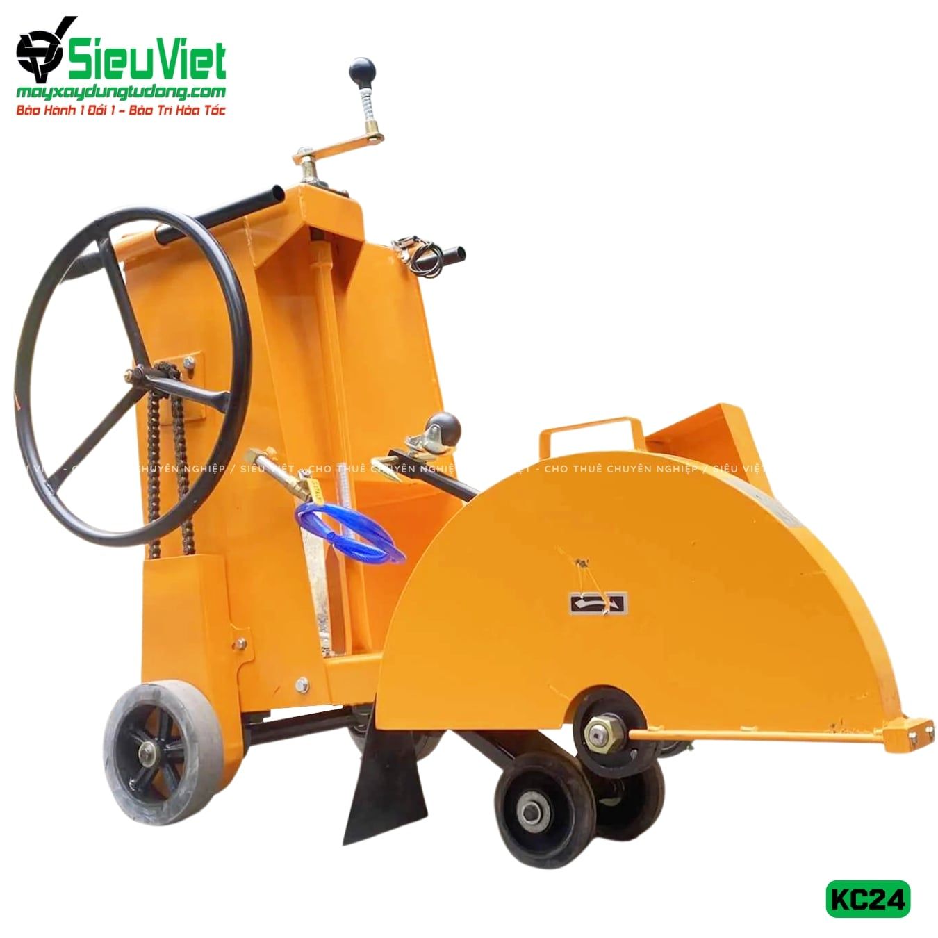 Máy cắt bê tông Vifuco KC24, động cơ Honda GX390
