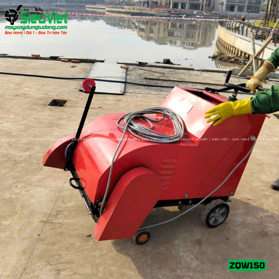 Máy cắt rãnh tạo nhám bê tông ZQW150