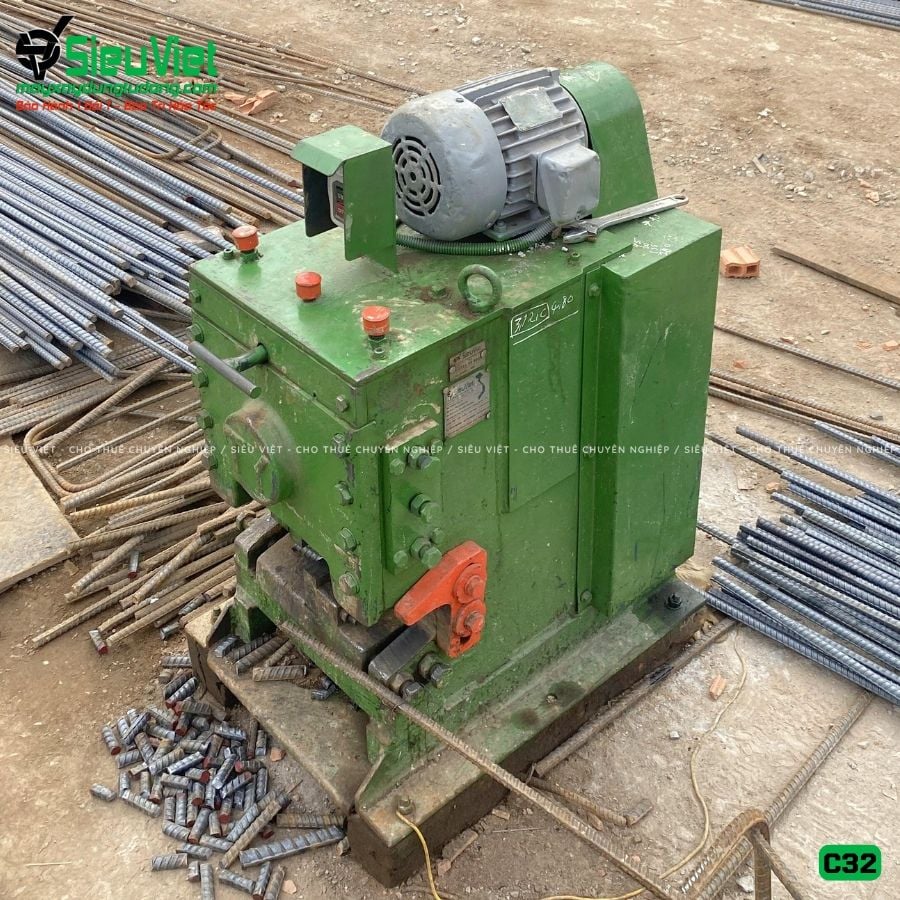 (Cũ) Máy cắt sắt C32 Nhật Bản - Điện 380v, 3 Pha (Loại 1)