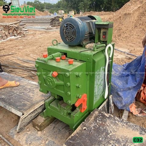 (Cũ) Máy cắt sắt C32 Nhật Bản - Điện 380v, 3 Pha (Loại 3)