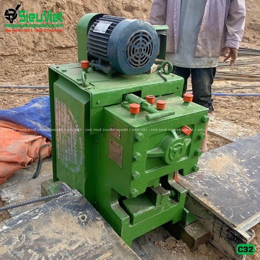 (Cũ) Máy cắt sắt C32 Nhật Bản - Điện 380v, 3 Pha (Loại 1)