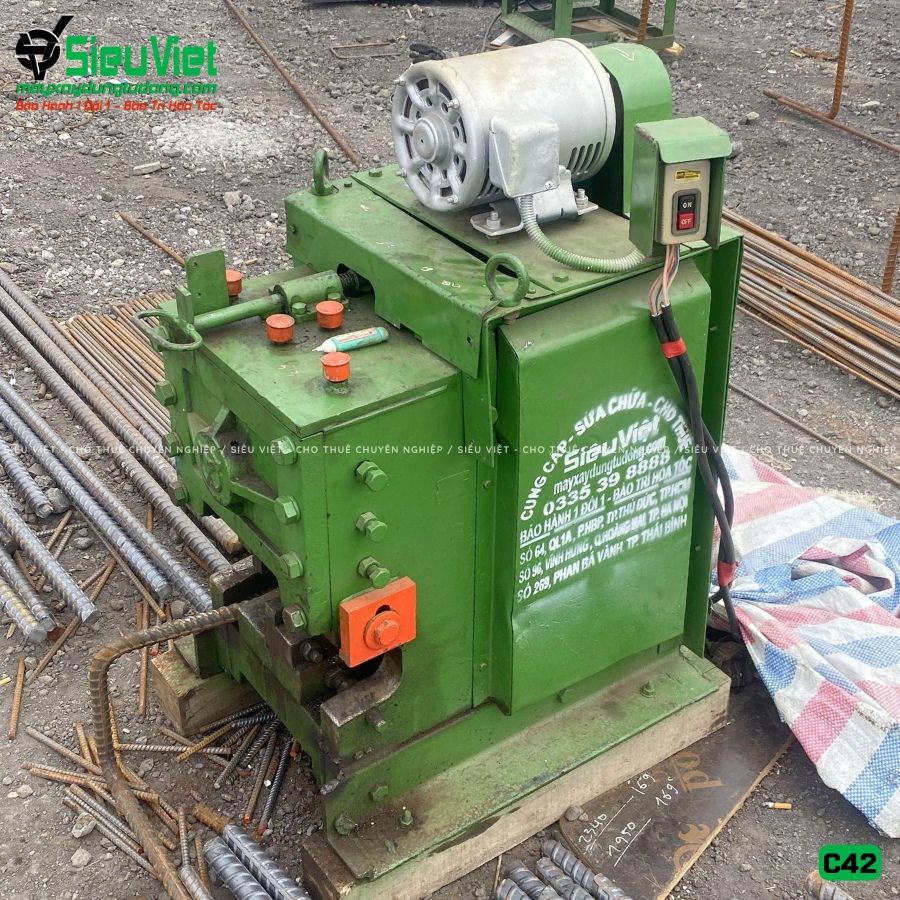 (Cũ) Máy cắt sắt C42 Nhật Bản - Điện 380v, 3 Pha (Loại 2)