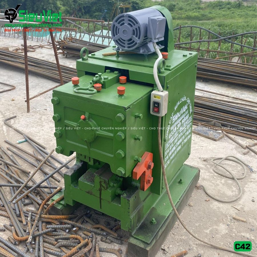 (Cũ) Máy cắt sắt C42 Nhật Bản - Điện 380v, 3 Pha (Loại 2)