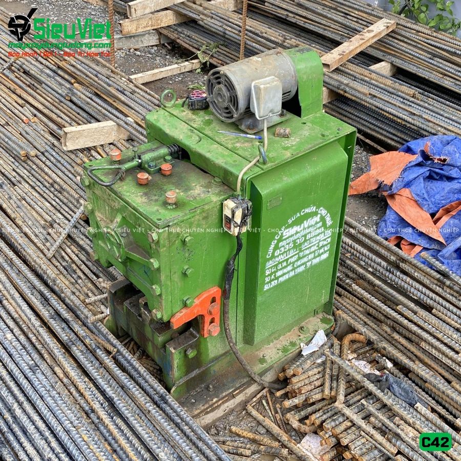 (Cũ) Máy cắt sắt C42 Nhật Bản - Điện 380v, 3 Pha (Loại 1)