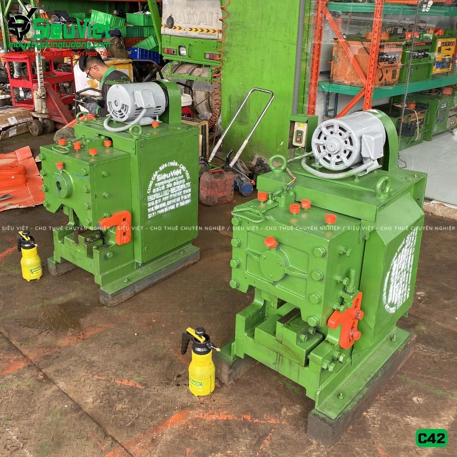 (Cũ) Máy cắt sắt C42 Nhật Bản - Điện 380v, 3 Pha (Loại 2)