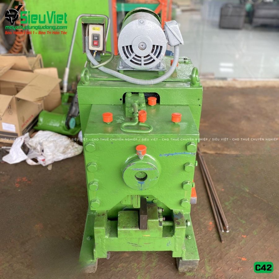 (Cũ) Máy cắt sắt C42 Nhật Bản - Điện 380v, 3 Pha (Loại 2)