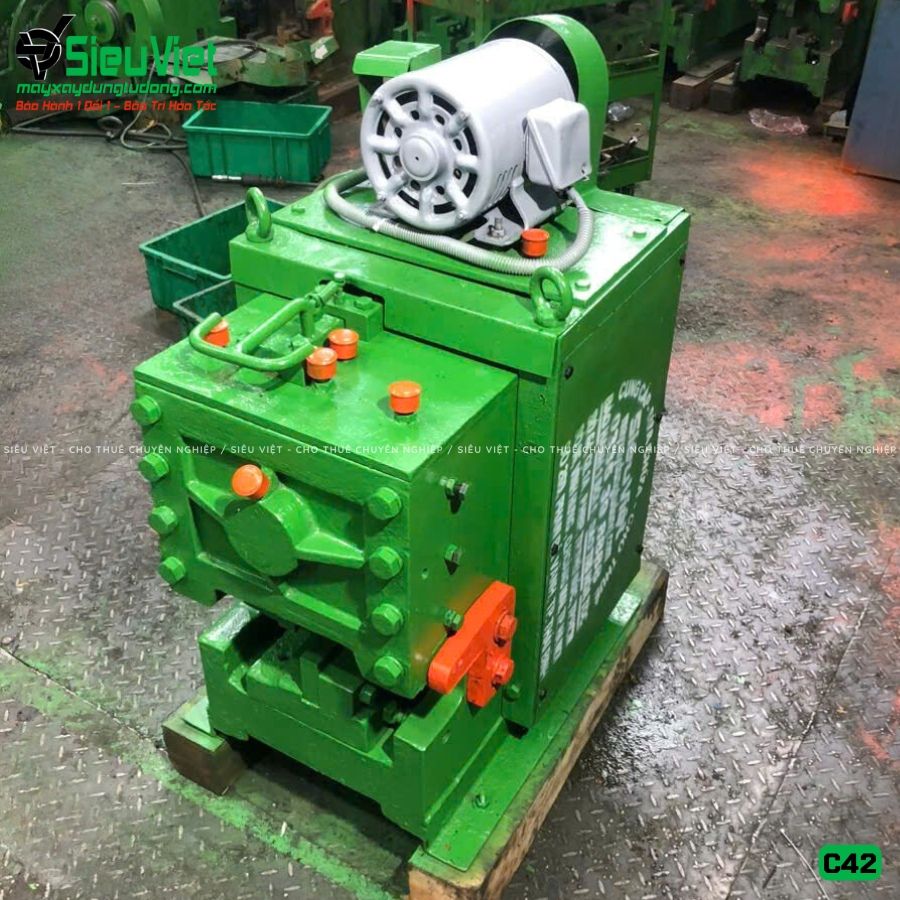 (Cũ) Máy cắt sắt C42 Nhật Bản - Điện 380v, 3 Pha (Loại 2)