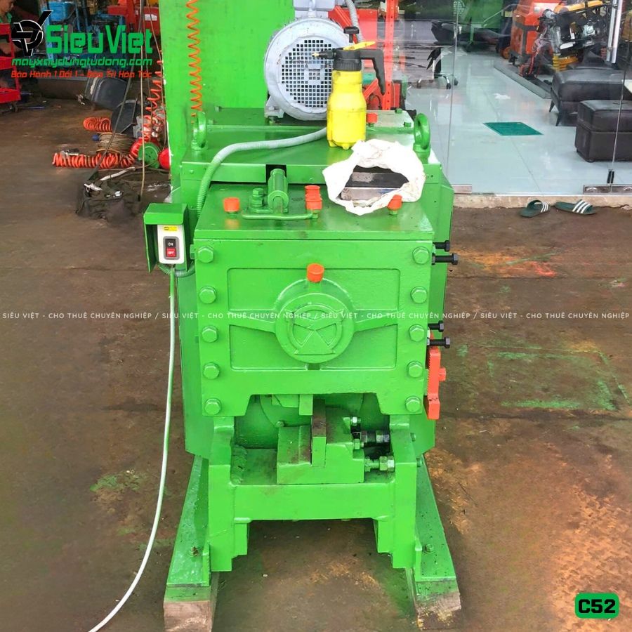 (Cũ) Máy cắt sắt C52 Nhật Bản - Điện 380v, 3 Pha (Loại 2)