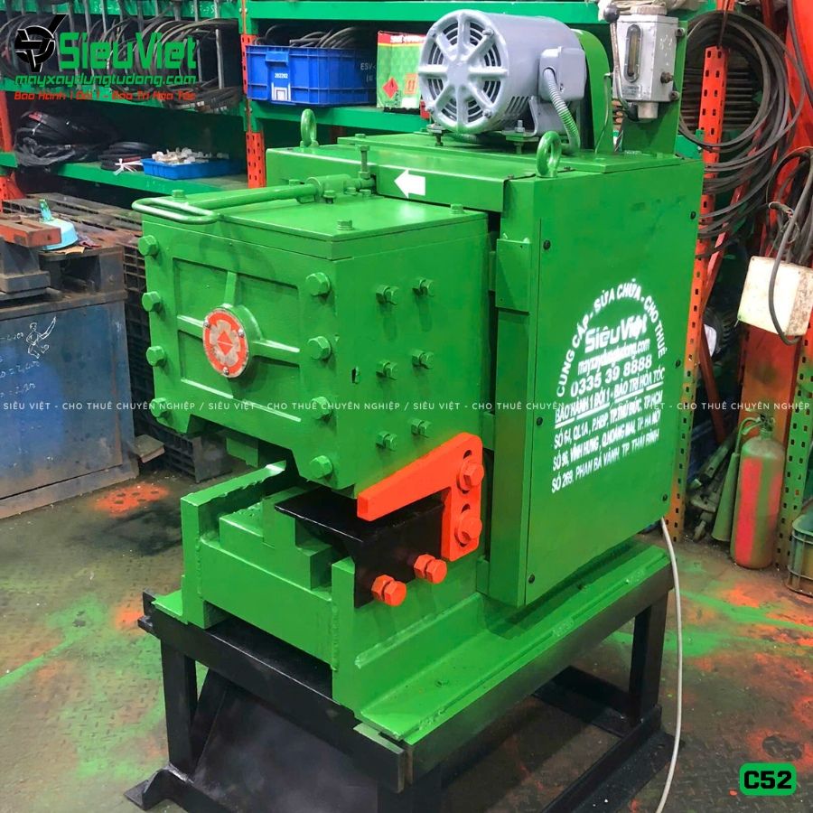 (Cũ) Máy cắt sắt C52 Nhật Bản - Điện 380v, 3 Pha (Loại 2)