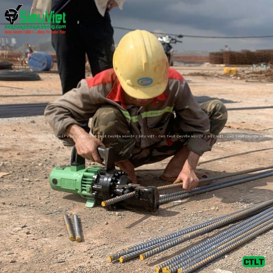 Cho thuê máy cắt sắt thuỷ lực cầm tay chất lượng - Giá tốt, giao trong ngày