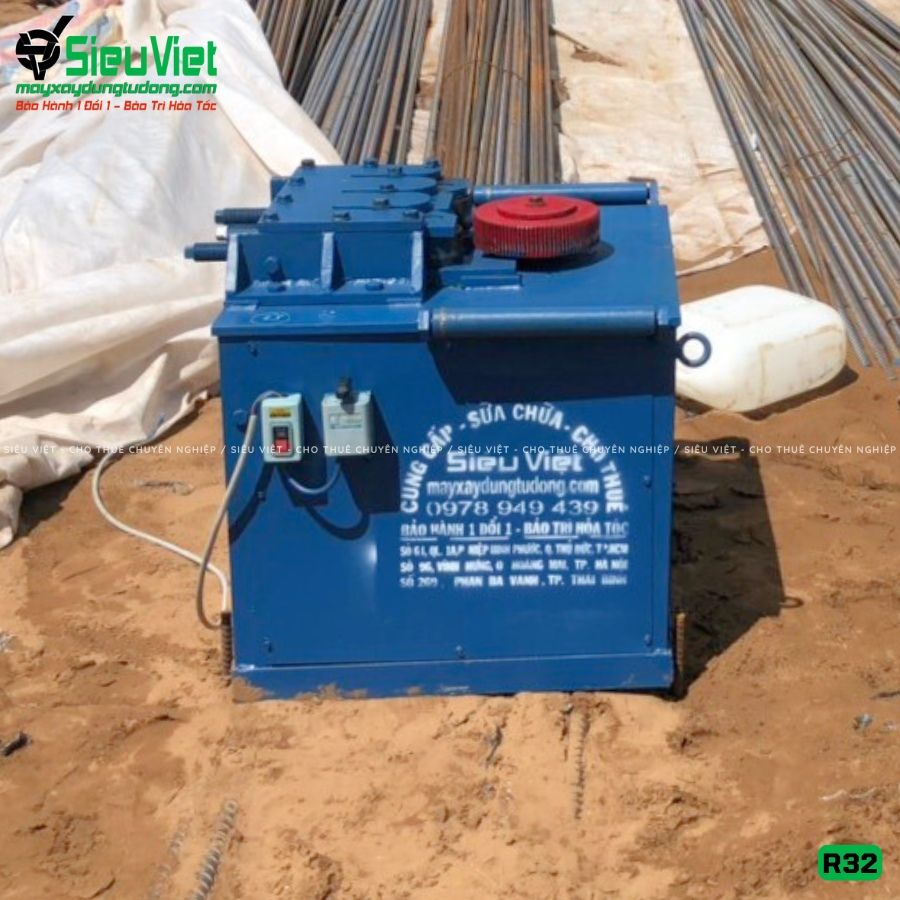 (Cũ) Máy uốn đai tròn R32 Việt Nam - Điện 380v, 3 Pha