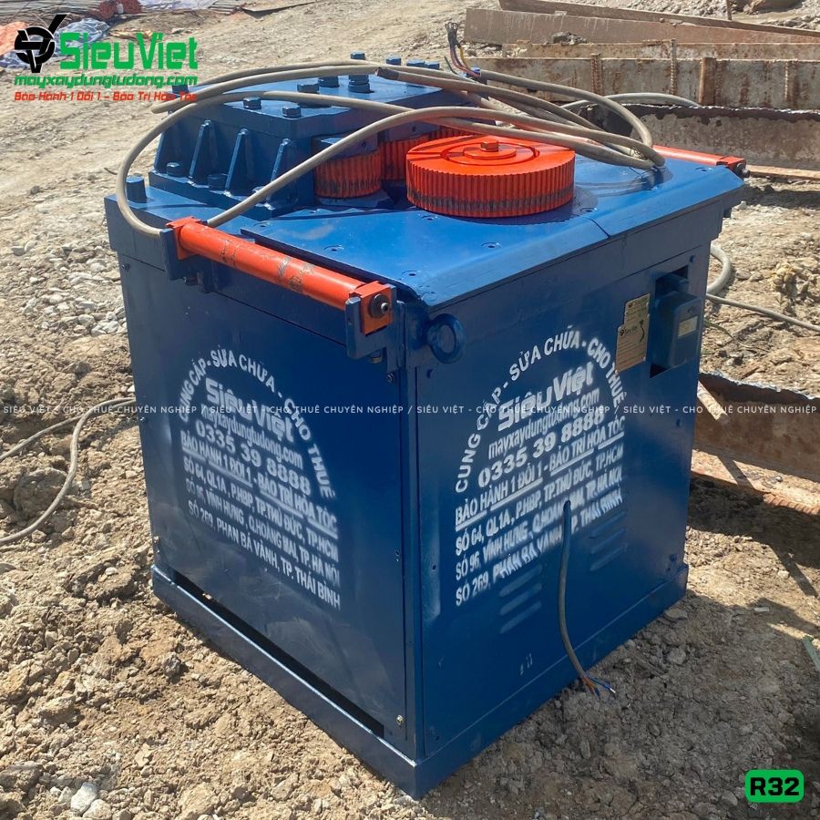 (Cũ) Máy uốn đai tròn R32 Việt Nam - Điện 380v, 3 Pha