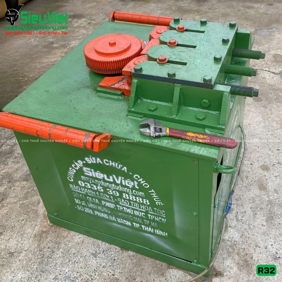 (Cũ) Máy uốn đai tròn R32 Việt Nam - Điện 380v, 3 Pha