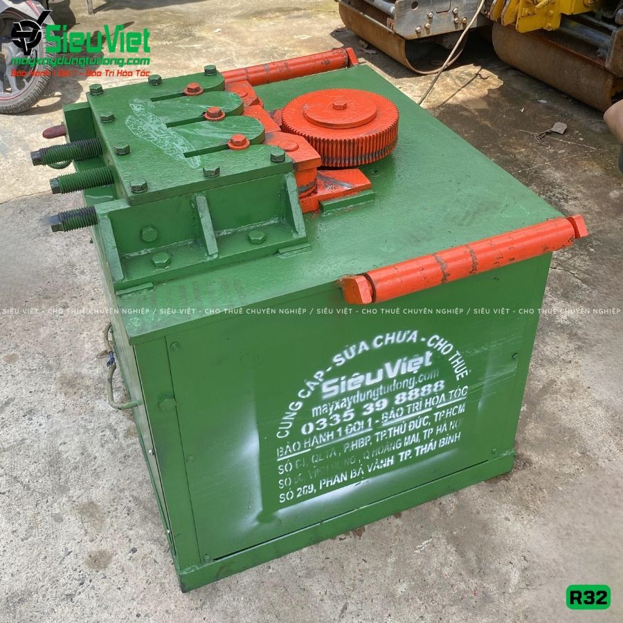 (Cũ) Máy uốn đai tròn R32 Việt Nam - Điện 380v, 3 Pha