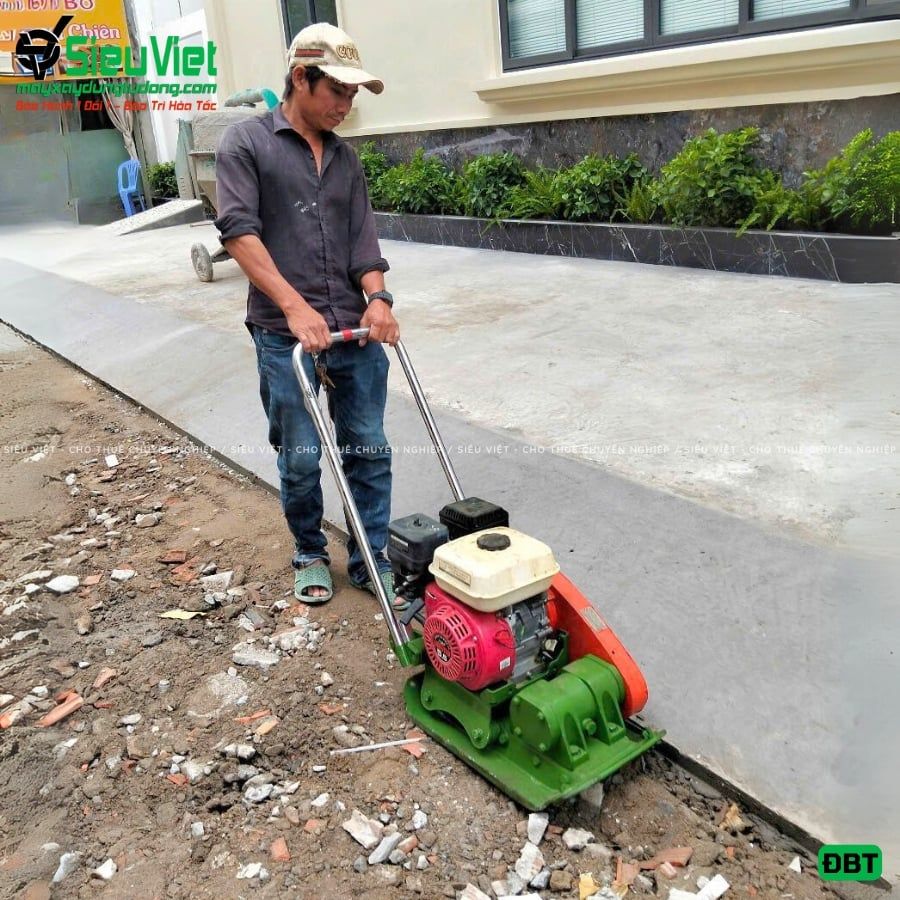 Cho thuê máy đầm bàn chất lượng, giá tốt - Sẵn kho, giao trong ngày