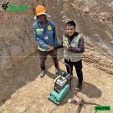 (Cũ) Máy đầm bàn MVCF60 Mikasa Nhật Bản (Động cơ xăng)