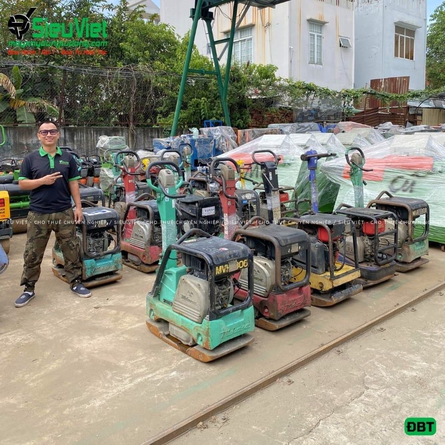 Cho thuê máy đầm bàn chất lượng, giá tốt - Sẵn kho, giao trong ngày