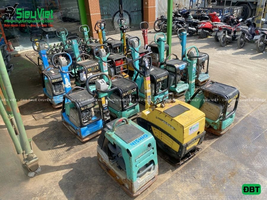 Cho thuê máy đầm bàn chất lượng, giá tốt - Sẵn kho, giao trong ngày