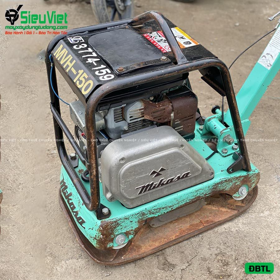 (Cũ) Máy đầm bàn thuỷ lực DBTL12 100-200kg (Xăng)