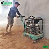 (Cũ) Máy đầm bàn thuỷ lực 175Kg Mikasa (Động cơ xăng)