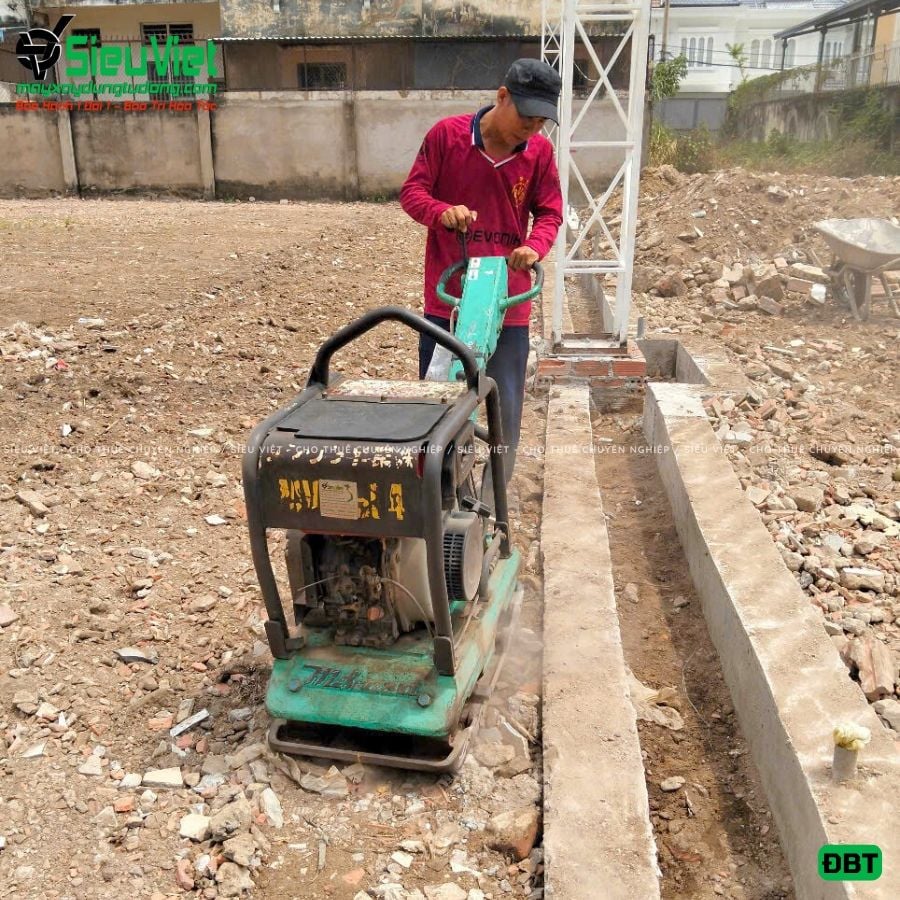 Cho thuê máy đầm bàn chất lượng, giá tốt - Sẵn kho, giao trong ngày