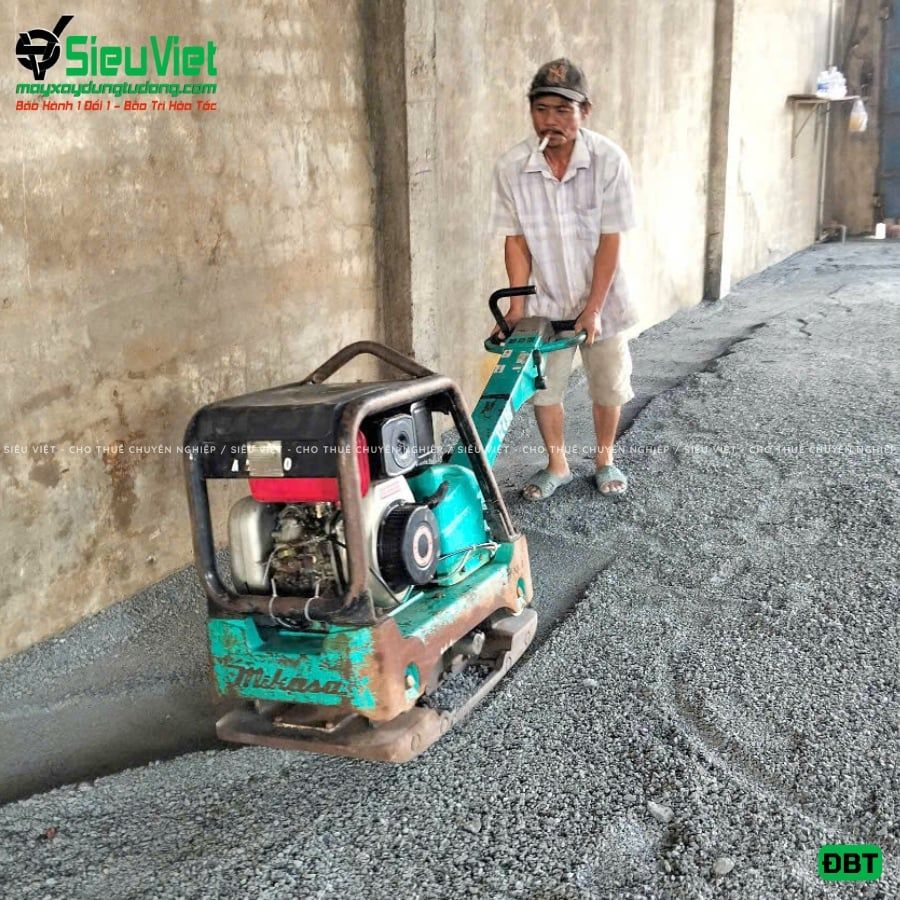 Cho thuê máy đầm bàn chất lượng, giá tốt - Sẵn kho, giao trong ngày