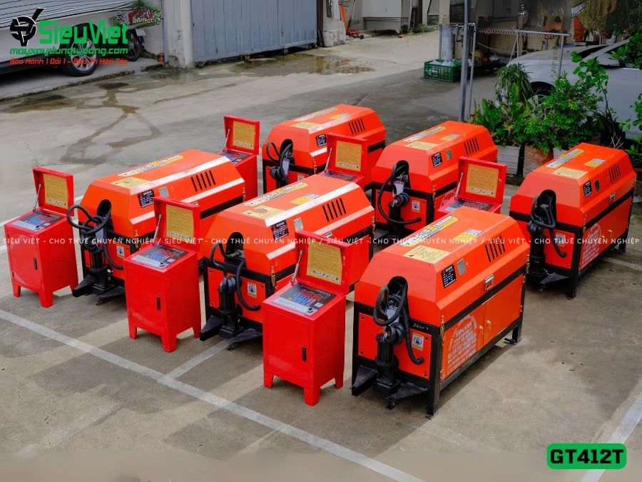 Cho thuê máy duỗi cắt sắt tự động chất lượng - Giao nhanh trong ngày
