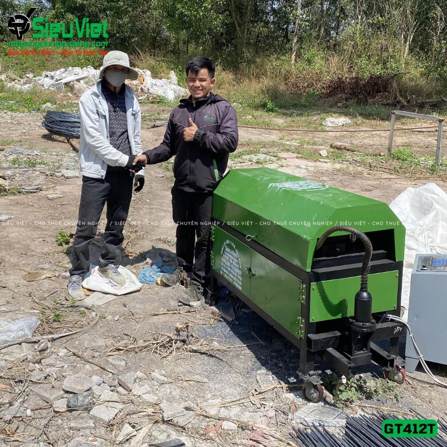Cho thuê máy duỗi cắt sắt tự động chất lượng - Giao nhanh trong ngày