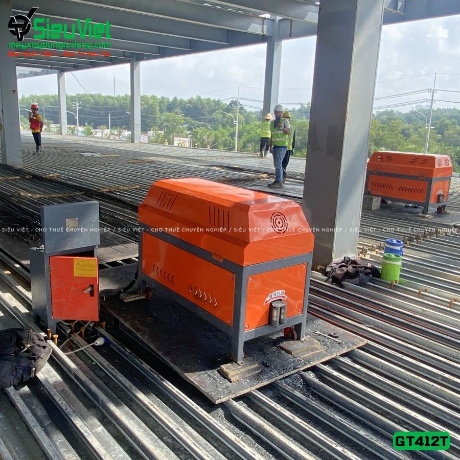 Cho thuê máy duỗi cắt sắt tự động chất lượng - Giao nhanh trong ngày