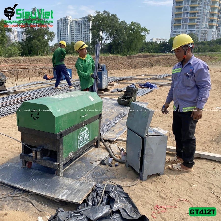 Cho thuê máy duỗi cắt sắt tự động chất lượng - Giao nhanh trong ngày