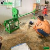 Máy duỗi cắt sắt phi 2.5 - 5mm NC22C (Điện 220v, Dân dụng)