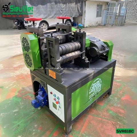 Thuê Tháng Máy duỗi sắt phế liệu phi 6 > 16mm SVR616C - Có Đầu Cắt