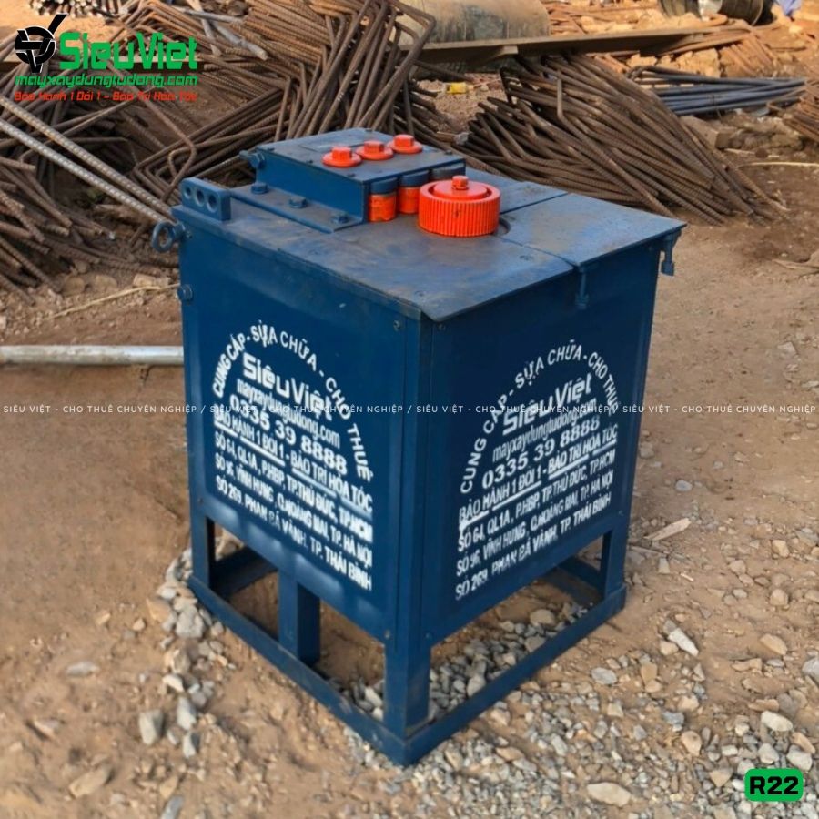 Thuê Tháng Máy uốn tròn sắt phi 10-20 R22 - Điện 380V, 3 Pha