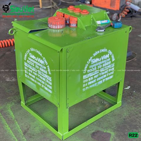 (Cũ) Máy uốn thép tròn R22 Nhật Bản - Điện 380v, 3 Pha